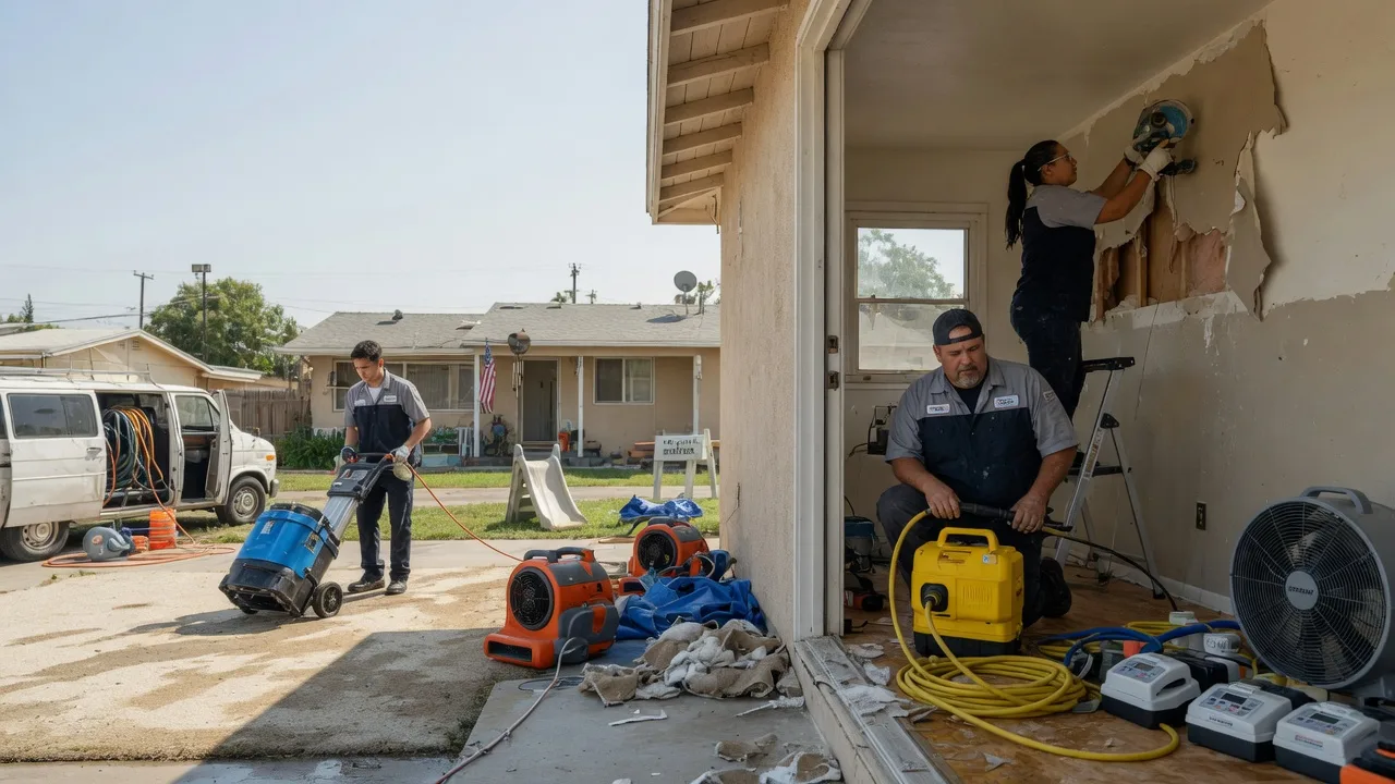 Water Damage Restoration in Normangee, TX near me